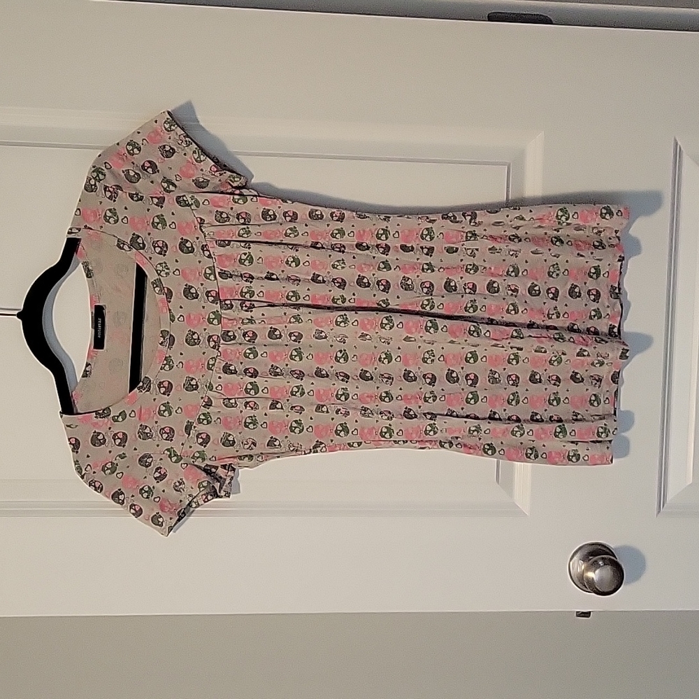 antistar Skull Print Top